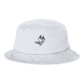 ADULT, Bucket Hat, Firebird Logo, Grey and Black