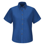 Women's Poplin Dress Shirt - Extended Sizes