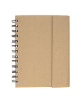 Spiral Notebook With Sticky Notes & Pen 5.75" X 7.25"