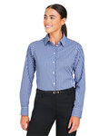 CrownLux Performance® Ladies' Gingham Shirt