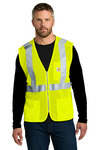 Ansi Class 2 Mesh Zip Front Vest