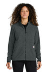 Women's Textured Full Zip Fleece Jacket