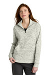 Women's Space Dye Fleece 1/4 Zip