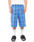 Unisex Plaid Shorts