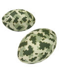 Digi Camo Football Shape Stress Ball