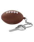 Football Shape Stress Ball Keychain
