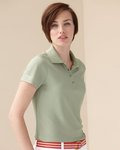 Women's Performance Pique Sport Shirt with Snaps