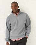 Super Sweats NuBlend® Quarter-Zip Cadet Collar Sweatshirt