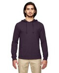 Unisex Eco Jersey Pullover Hooded Long Sleeve T-Shirt
