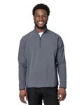 Coastal Woven Quarter-Zip Pullover