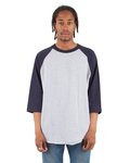 Three-Quarter Sleeve Raglan T-Shirt