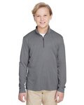 Youth Zone Sonic Heather Performance Quarter-Zip Pullolver