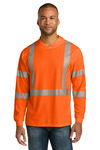 Ansi 107 Class 3 Long Sleeve Segmented Tape Hooded Tee