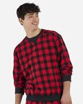 Unisex Flannel Pullover