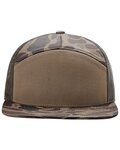 Printed Seven-Panel Trucker Cap