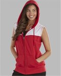 Unisex Sleeveless Hooded Sweatshirt