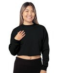 Women's USA Made Cropped Crewneck Sweatshirt