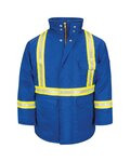 Men's Deluxe Parka With Reflective Trim - EXCEL FR® ComforTouch