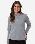 Women's Stretch Quarter-Zip Fleece Pullover