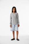 Youth Heather CVC Long Sleeve Tee