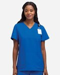 Women's V-Neck 3 Pocket Scrub Top