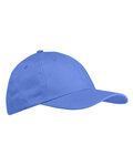 6-Panel Brushed Twill Unstructured Cap