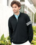 3-Stripes French Terry Quarter-Zip Pullover