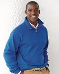 Nublend® Cadet Collar Quarter-Zip Sweatshirt