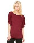 Women’s Flowy Draped Dolman Tee