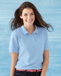 DryBlend® Women’s Double Piqué Polo