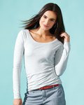 Women’s Triblend Scoop Neck Long Sleeve T-Shirt