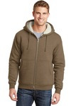 Heavyweight Sherpa Lined Hooded Fleece Jacket