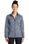 Ladies PosiCharge ® Electric Heather Soft Shell Jacket