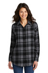 Women's Plaid Flannel Tunic