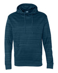 Adult Odyssey Striped Poly Fleece Pullover Hood