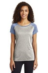 Ladies Heather On Heather Contender Scoop Neck Tee