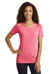 Women's PosiCharge ® Tri Blend Wicking Scoop Neck Raglan Tee