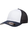 Flexfit Trucker Mesh with White Front Panels Cap