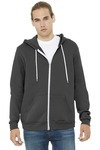 Unisex Sponge Fleece Full Zip Hoodie