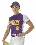 Girls' Two Button Fastpitch Jersey