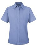 Women's Short Sleeve Specialized Pocketless Work Shirt