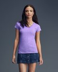 Women's Lightweight Fitted V-Neck T-Shirt