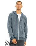 FWD Fashion Sueded Fleece Full-Zip Hoodie