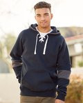 Sport Lace Colorblocked Fleece Hooded Sweatshirt