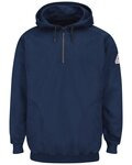 Pullover Hooded Fleece Sweatshirt Quarter-Zip - Tall Sizes