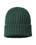 Sustainable Cable Knit Cuffed Beanie