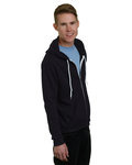 Unisex USA Made Full-Zip Lightweight Hooded Sweatshirt