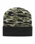 USA-Made Camo Cuffed Beanie