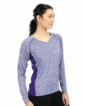 Women's Electrify CoolCore® Long Sleeve V-Neck T-Shirt