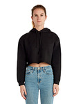 Ladies' Cropped Fleece Hoodie